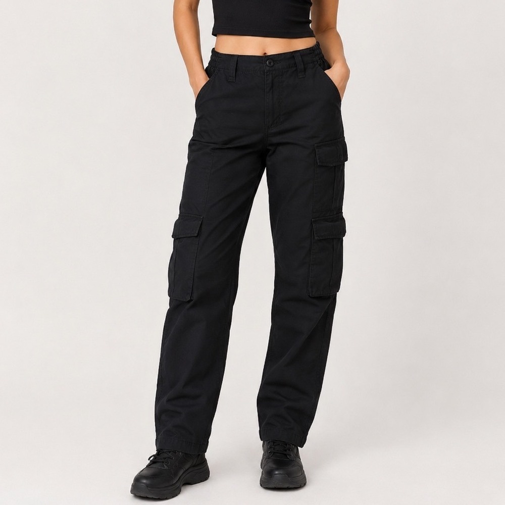 Propper Black Tactical Cargo Pants 36x32 Womens Baggy Utility Workwear Gorpcore